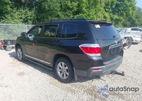 2011 Toyota Highlander Se from USA, damaged, VIN 5TDBK3EH5BS056177